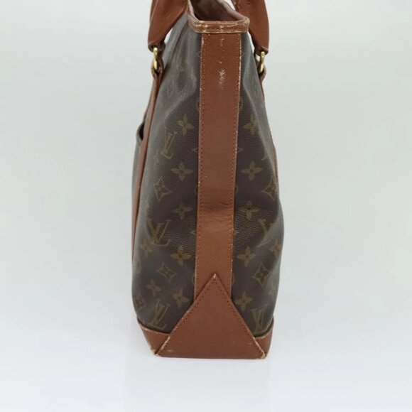 LOUIS VUITTON Monogram Sac Weekend PM Hand Bag M42425 LV Auth am8879 - Picture 4 of 16